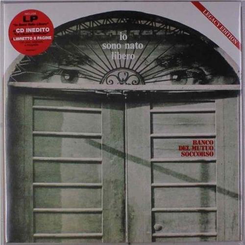 Banco Del Mutuo Soccorso Io Sono Nato Libero 1 Lp + 1 Cd Plak