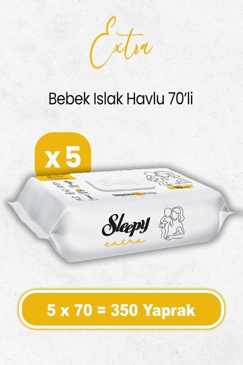 Extra Islak Bebek Mendil 70 x 5 Adet (350 Yaprak)