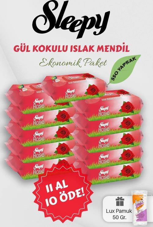 Gül Kokulu Bebek Mendili Hediyeli
