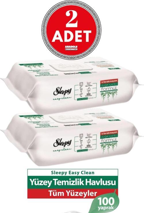Easy Clean Yüzey Temizlik Havlusu 100' lü x 2 Adet