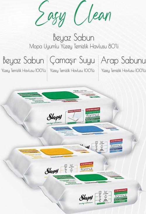 Easy Clean Yüzey Temizlik Havlusu Seti 2