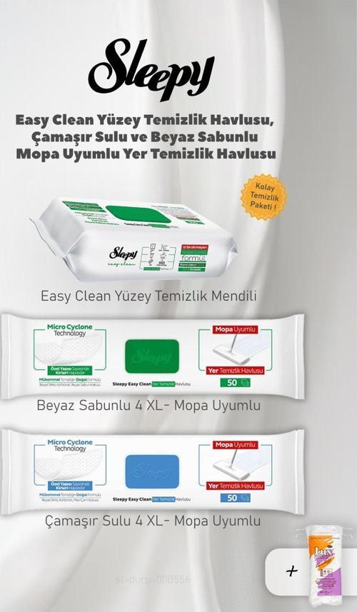 Yüzey Temizlik Havlu, Mopa Uyumlu 4 XL Havlular ve Pamuk