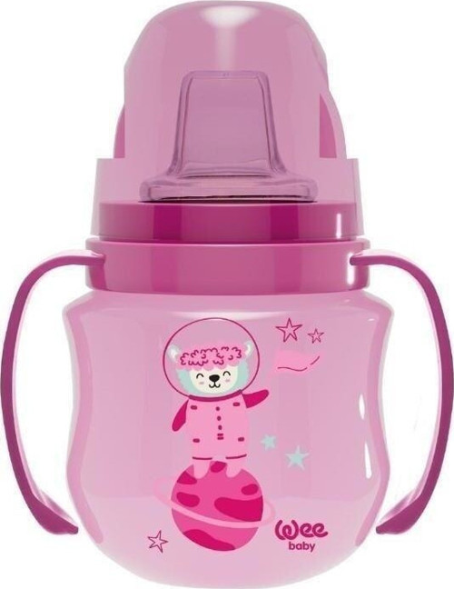 Galaxy Akıtmaz Alıştırma Bardağı 125 ml Pembe