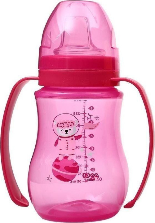 Galaxy Akıtmaz Alıştırma Bardağı 250 ml Pembe