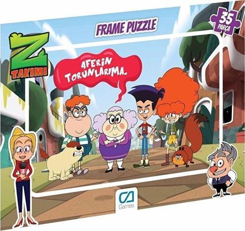 Z Takımı Frame Puzzle 35 Parça 5163-5164