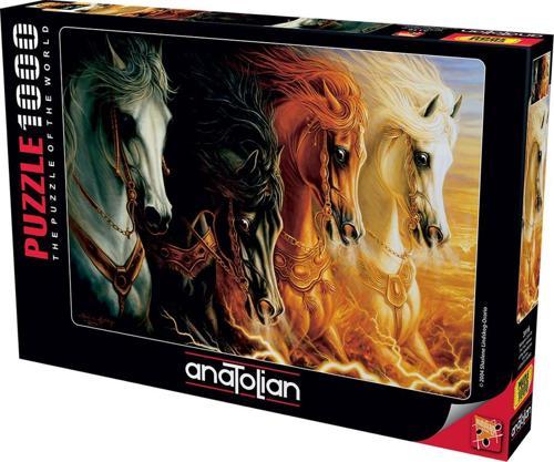 1000 Parçalık Puzzle - Mahşerin Dört Atı 3116