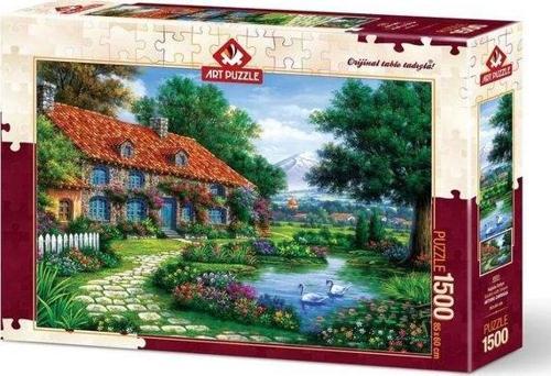 4551 Kuğulu Bahçe 1500 Parça Puzzle