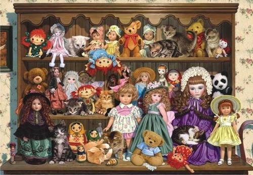 3572 Büyükannemin Koleksiyonu 500 Parça Puzzle