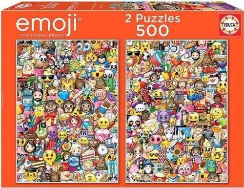 Emoji 2x500 Parça Puzzle