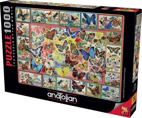 1000 Parçalık Puzzle - Kelebekler 1094