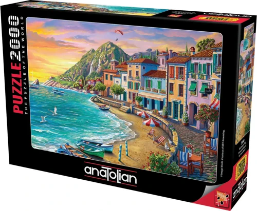 2000 Parçalık Puzzle - Muhteşem Plaj 3948