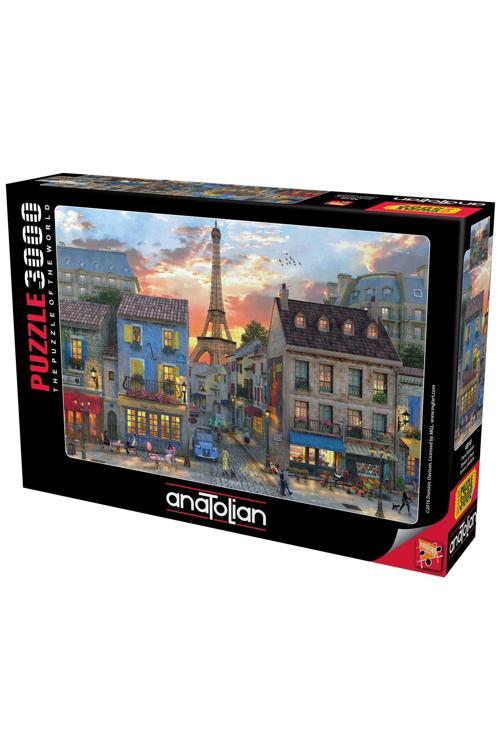 3000 Parçalık Puzzle - Paris Sokakları 4910