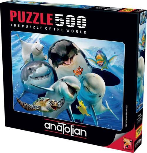 500 Parçalık Puzzle - Derinlerde Selfie 3585