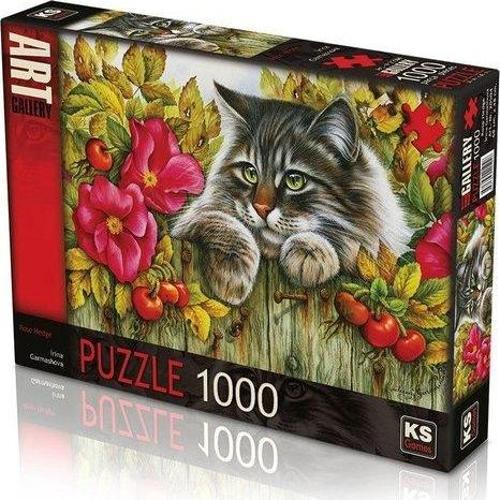 Rose Hedge 1000 Parça Puzzle