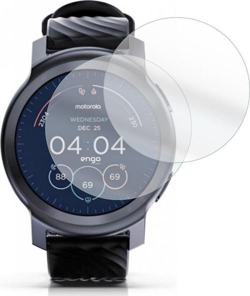 Motorola Moto Watch 100 Ekran Koruyucu TPU Film 2 Adet