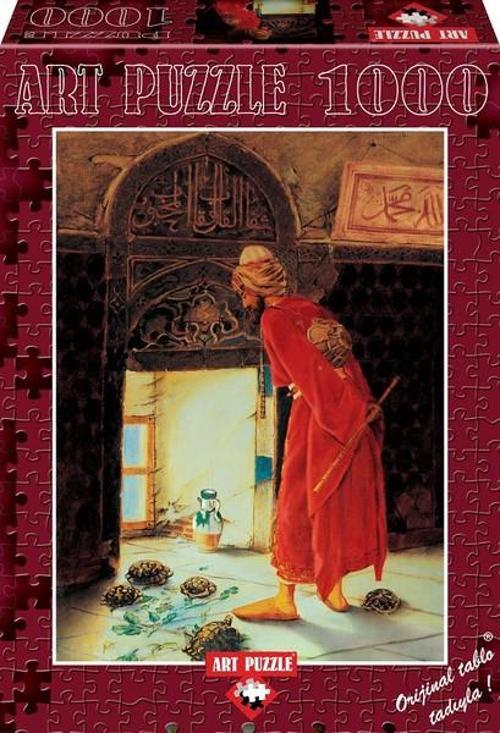 4452 Kaplumbaga Terbiyecisi 1000 Parça Puzzle