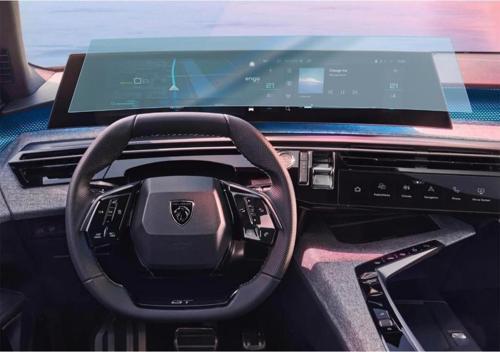 Peugeot 3008 21 inç Multimedya Ekran Koruyucu Nano 2024