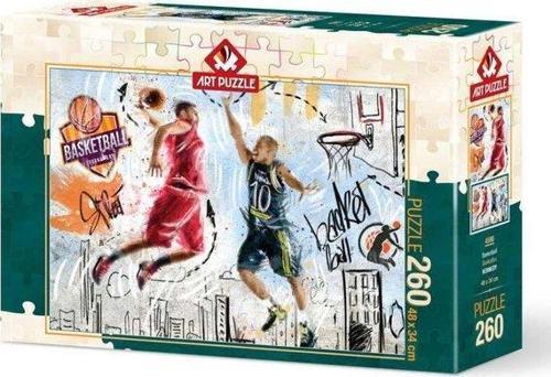 4580 Basketbol 260 Parça Puzzle