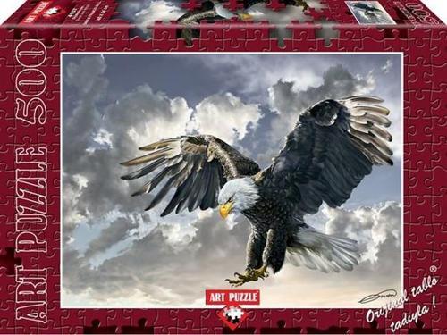 4167 Siyah Beyaz 500 Parça Puzzle