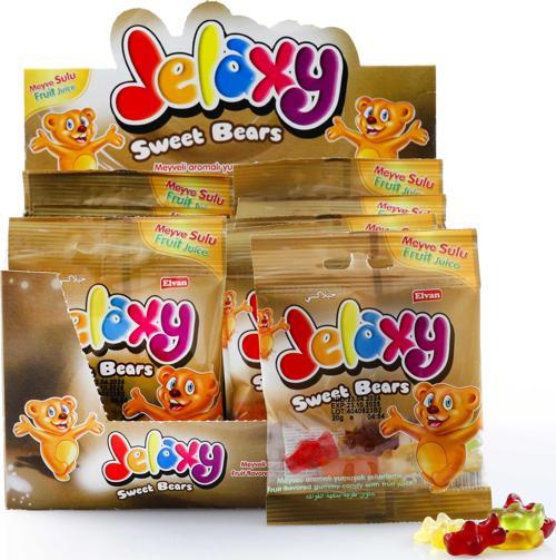 Jelaxy Ayıcık 20 Gr. 24 Adet (1 Kutu)