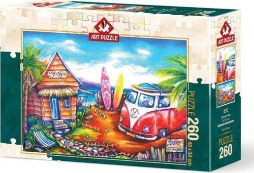 5027 Sörf Kampı 260 Parça Puzzle
