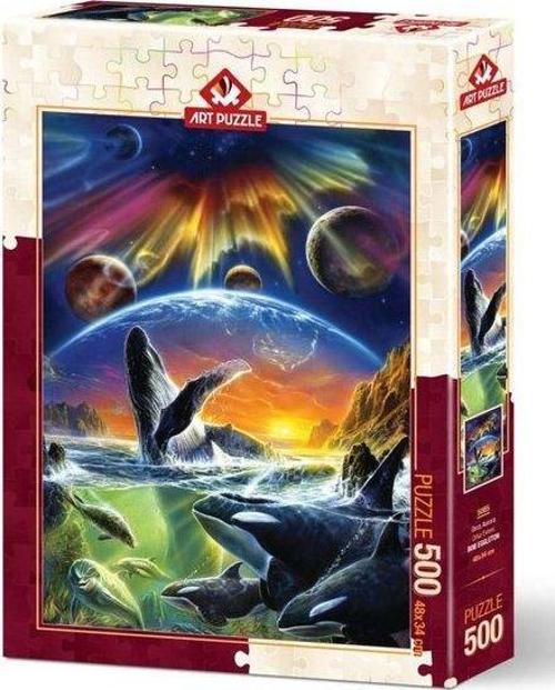 5085 Orka Evreni 500 Parça Puzzle