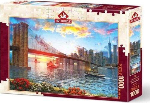 5185 New York'ta Günbatımı 1000 Parça Puzzle