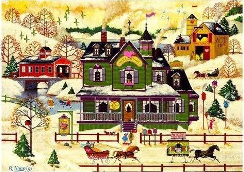 Sevimli Kasaba 500'lü Puzzle