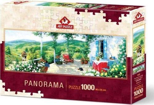 5349 Panorama Verandadaki Misafir 1000 Parça Puzzle