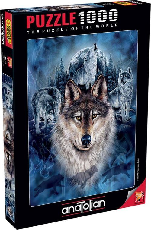 1000 Parçalık Puzzle - Kurt Timi 1079
