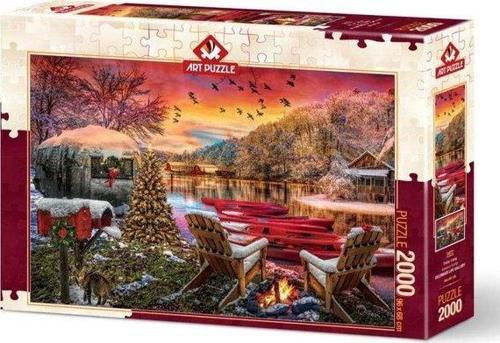 5472 Karavan Kampı 2000 Parça Puzzle