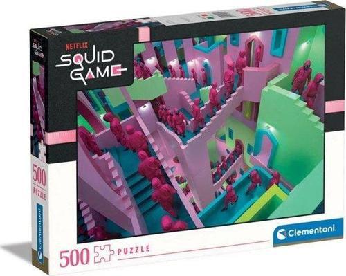 500 Parça Squid Game Yetişkin Puzzle 35130