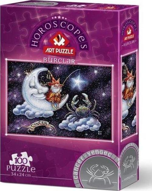 5804 Yengeç Burcu 100 Parça Puzzle