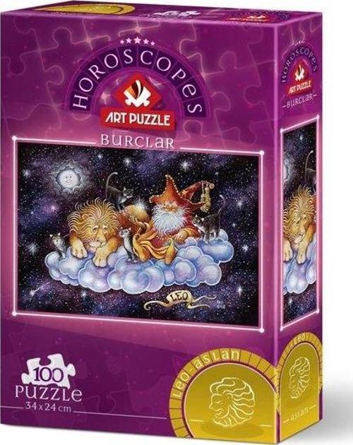 5805 Aslan Burcu 100 Parça Puzzle