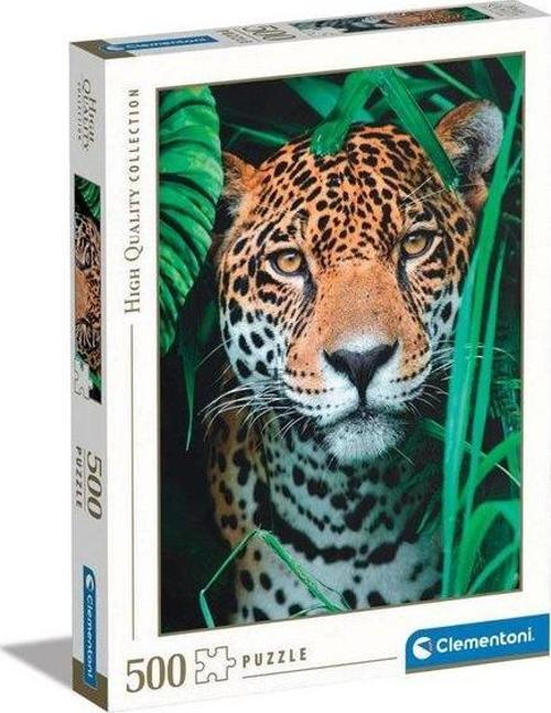 500 Parça High Quality Collection Yetişkin Puzzle - Jaguar In The Jungle 35127