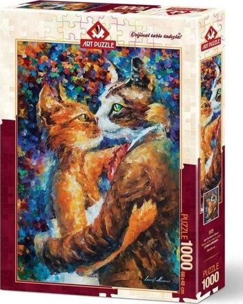 4226 Aşık Kedilerin Dansı 1000 Parça Puzzle