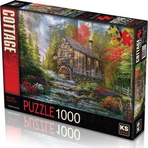 The Old Wood Mill Dominic Davison 1000 Parça Puzzle 11356