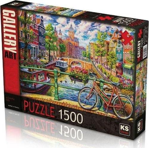 A Colorful City 1500 Parça Puzzle 22018