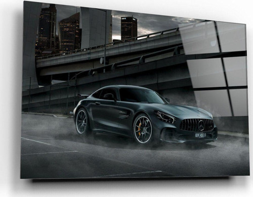 Spor Araba Cam Tablo | Hediyelik, Dekoratif, Ofis, Mutfak
