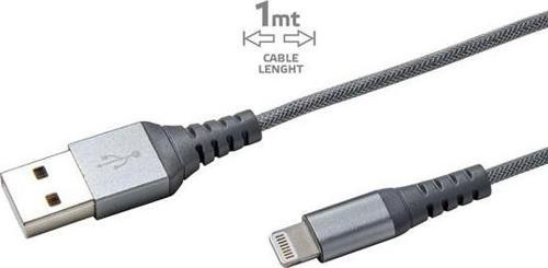 USB Lightning Gri Kablo