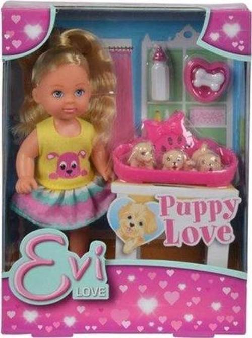 Bebek Sepet ve Yavru Köpekler 12 cm Set