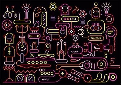 Robot Workshop 1000 Parça Puzzle