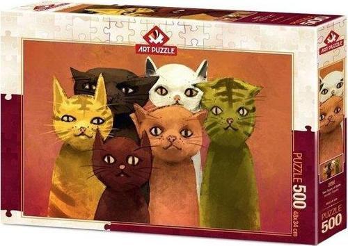 Kediler Takımı 500 Parça Puzzle 5092