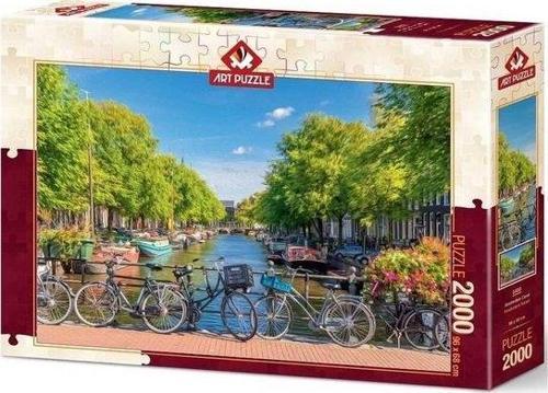 Art 5480 Amsterdam Kanalı 2000 Parça Puzzle