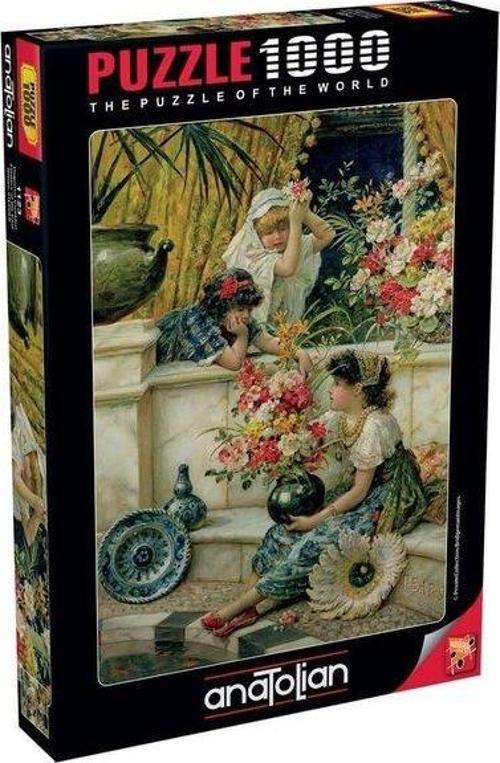 1123 Doğunun Çiçekleri 1000 Parça Puzzle