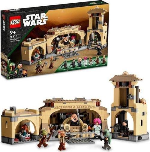 Lego Starwars Boba Fettin Taht Odası 75326