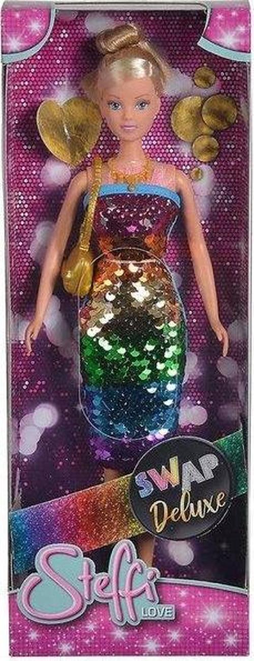 Simba Love Swap Deluxe Pullu Moda Kıyafetli Bebek