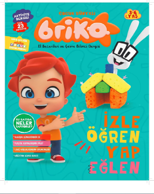 ÇOCUK DÜNYASI BRİKO SAYI 12