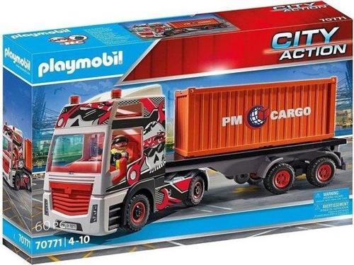 Truck with Cargo Container