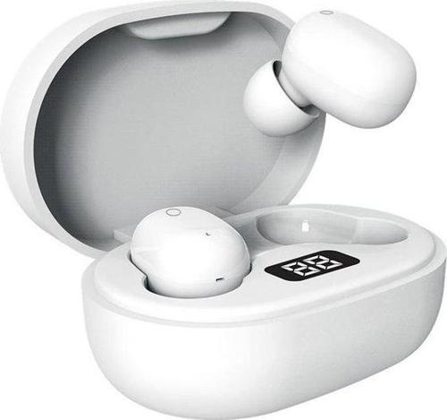 SL-TWS05 Mobil Telefon Uyumlu Bluetooth TWS Mikrofonlu Kulaklık Beyaz